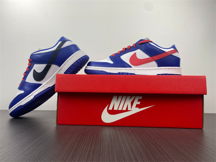 NK Dunk Low Bright Crimson Game Royal CW1590-104