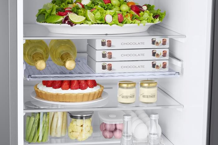 SAMSUNG - Frigorifero combinato RB38C676CS9/EF ClasseC 390lt-METAL INOX