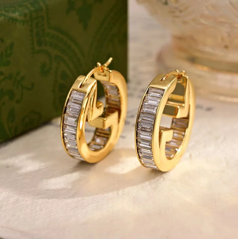 Stone-set earrings ED-931276