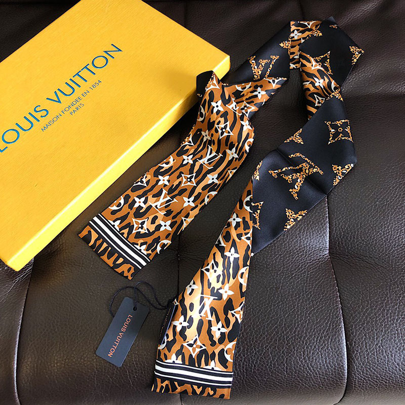 120x8cm Embroidery Handbag Ribbon Scarf Neck Bow WJ-987024