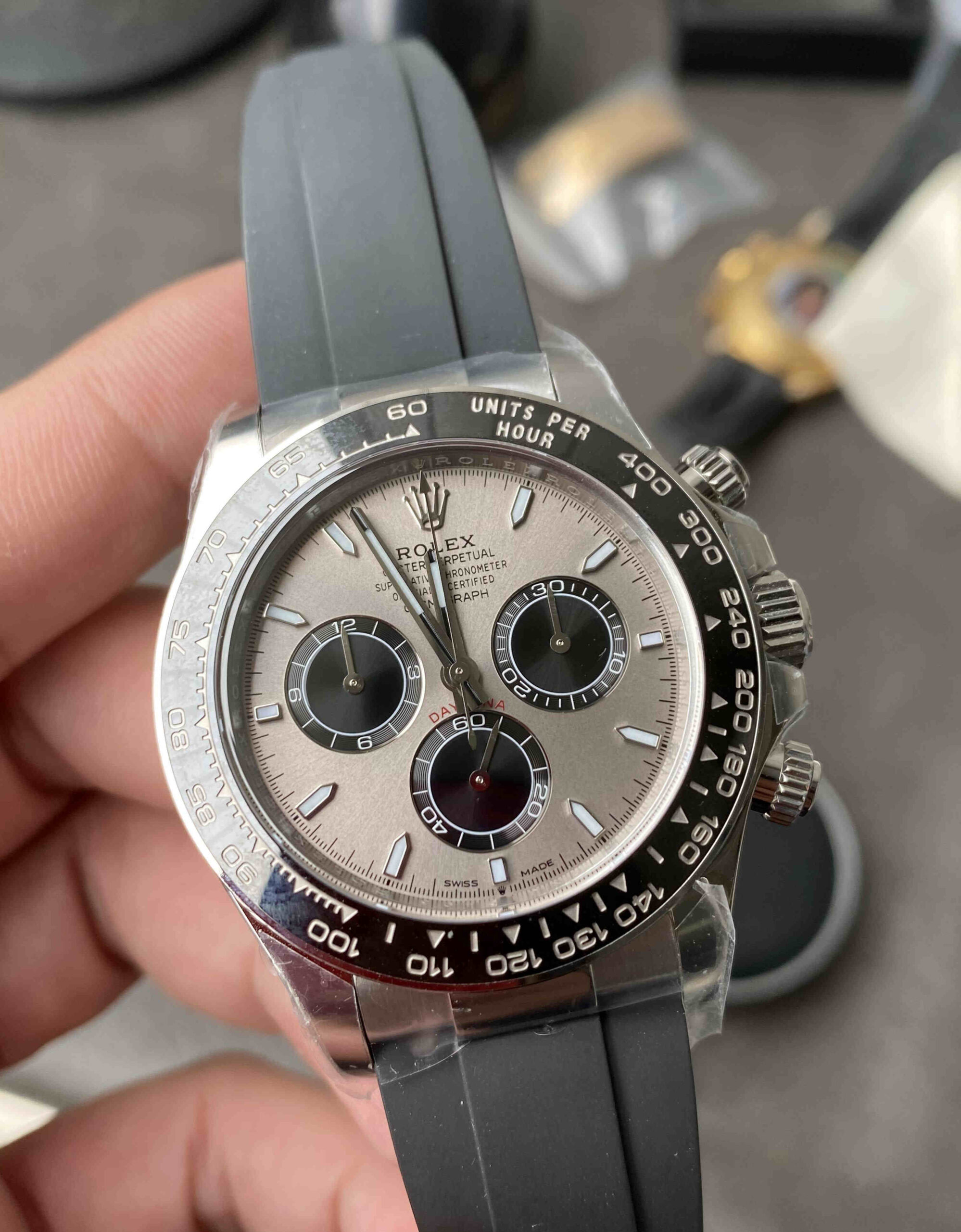 Clean Factory Daytona 126519 4131 – Cement Grey Dial Daytona Clone
