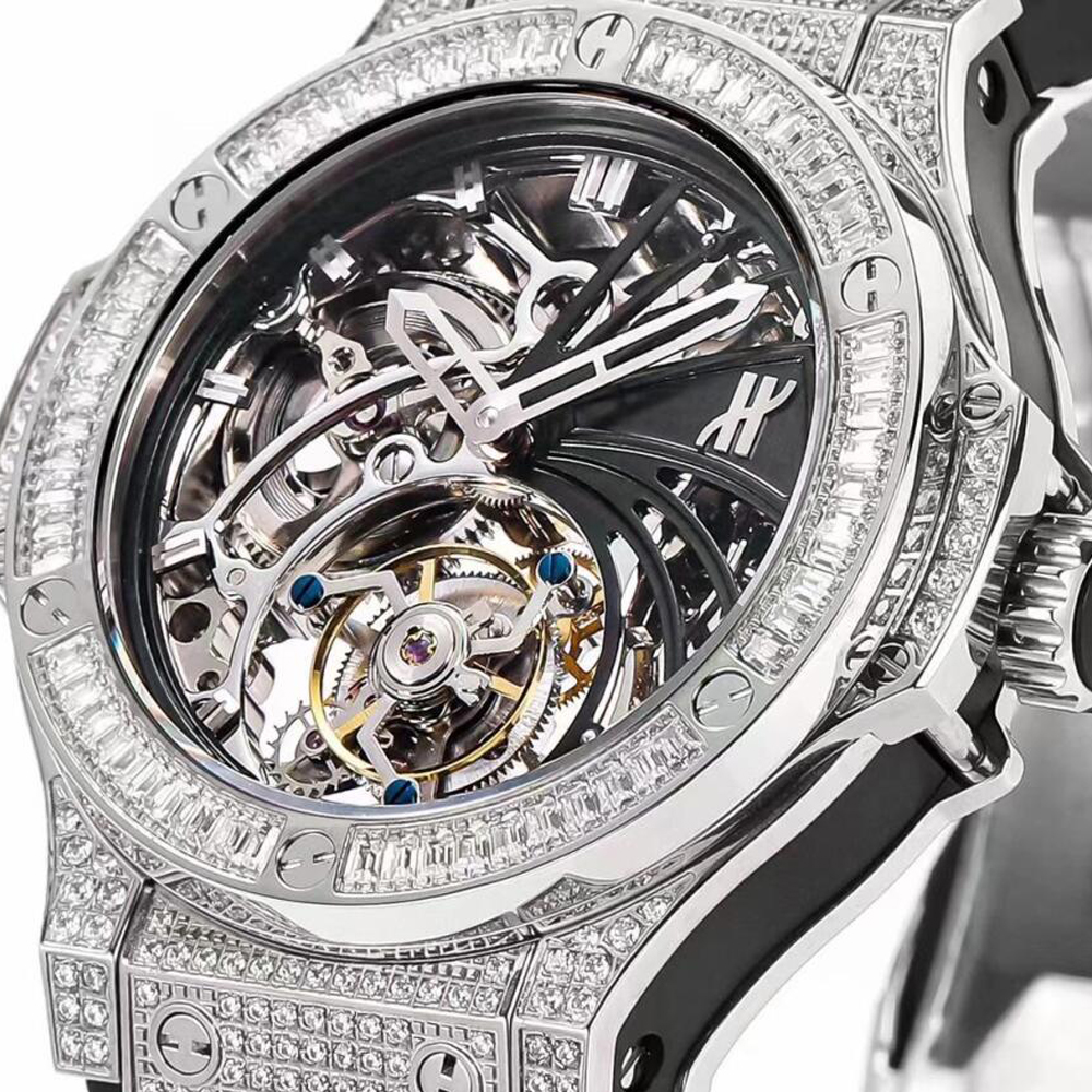 Skeleton Diamond Watch Replica