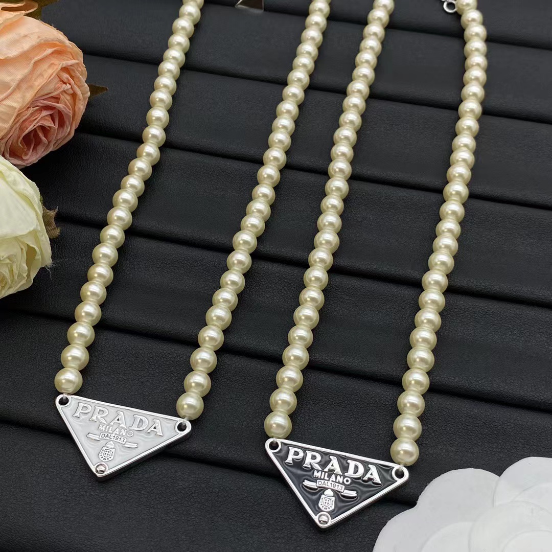 Classic Pendants Pearls Necklace PPXL-9120007