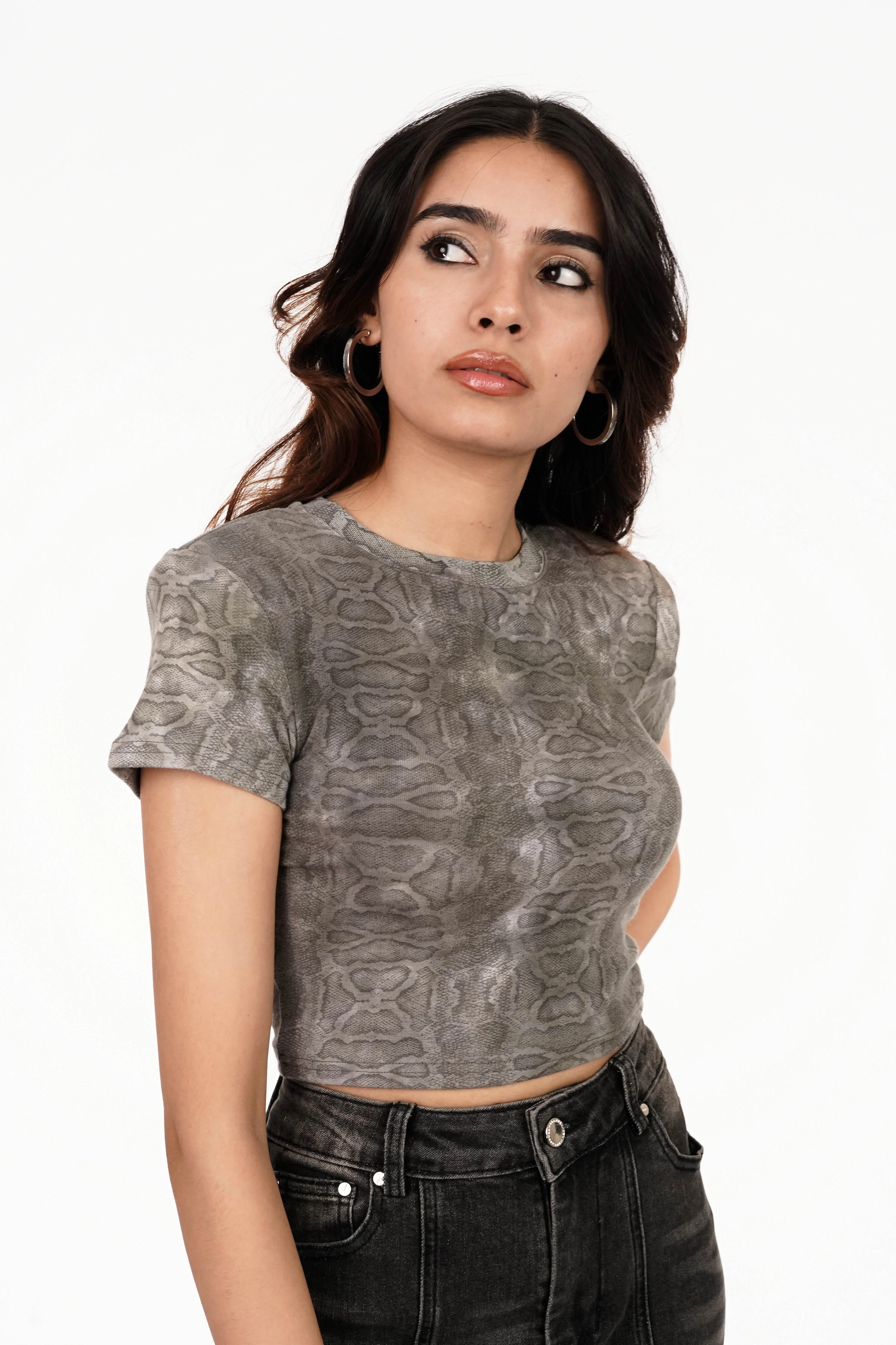 Gray Jay Baby Tee