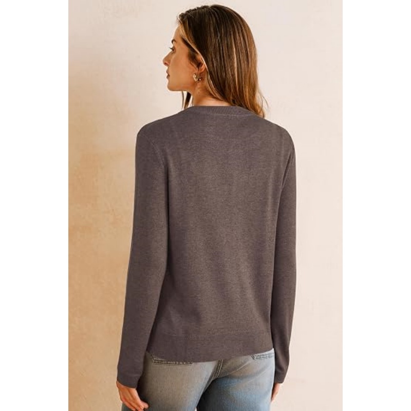 Women's Wool Blend Business Casual Fall Cardigan Sweaters Tops