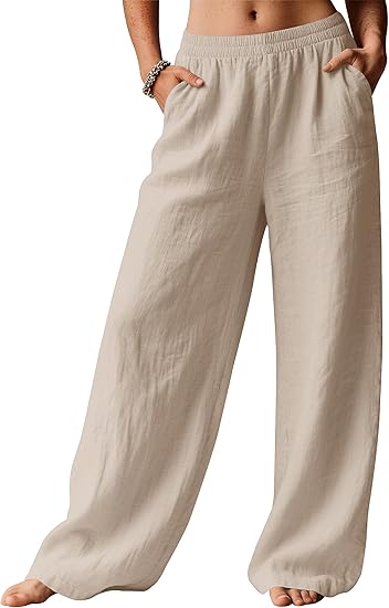 AERLEN Linen Pants Women