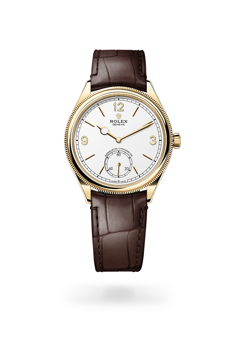 2025 1908 Rolex 39 mm, 18 kt yellow gold, polished finish M52508-0006