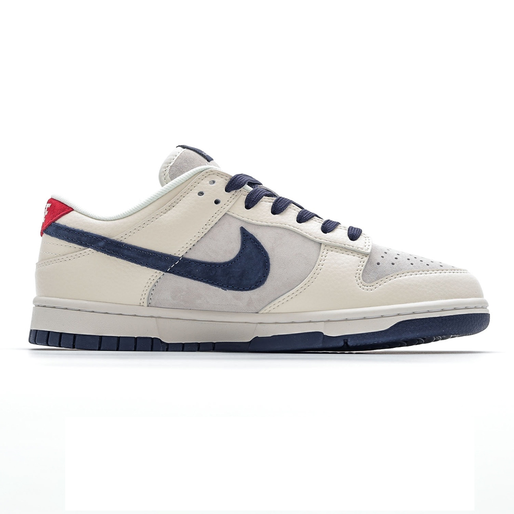 NK SB Dunk Low x Lois Vuton Mini Logo Beige Blue NNL24112205