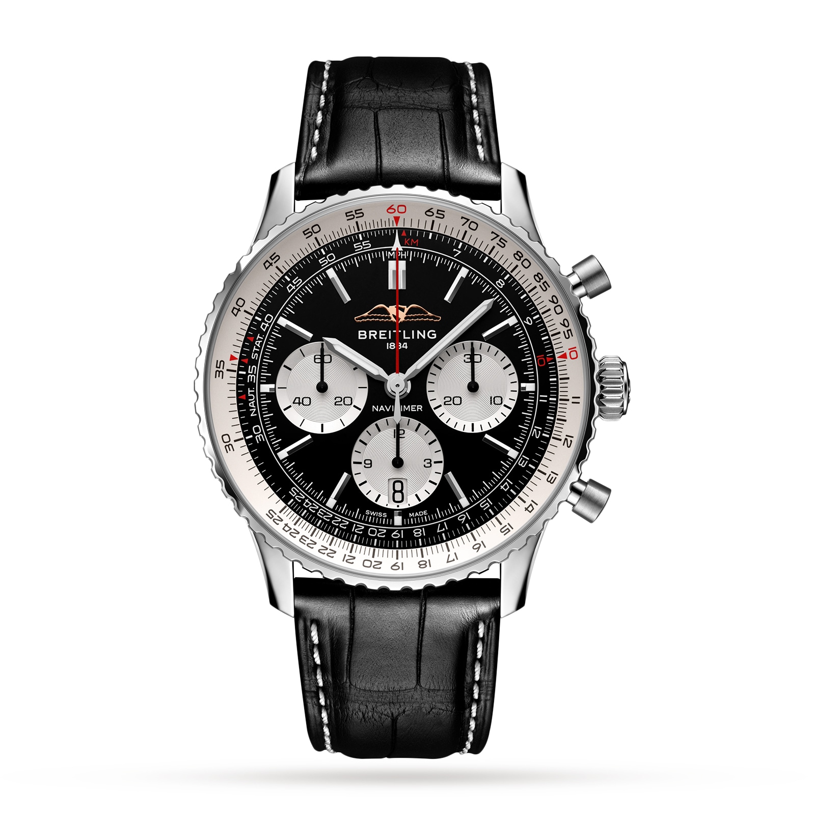 Breitling Navitimer B01 Chronograph 43mm Mens Watch Black-P17532092