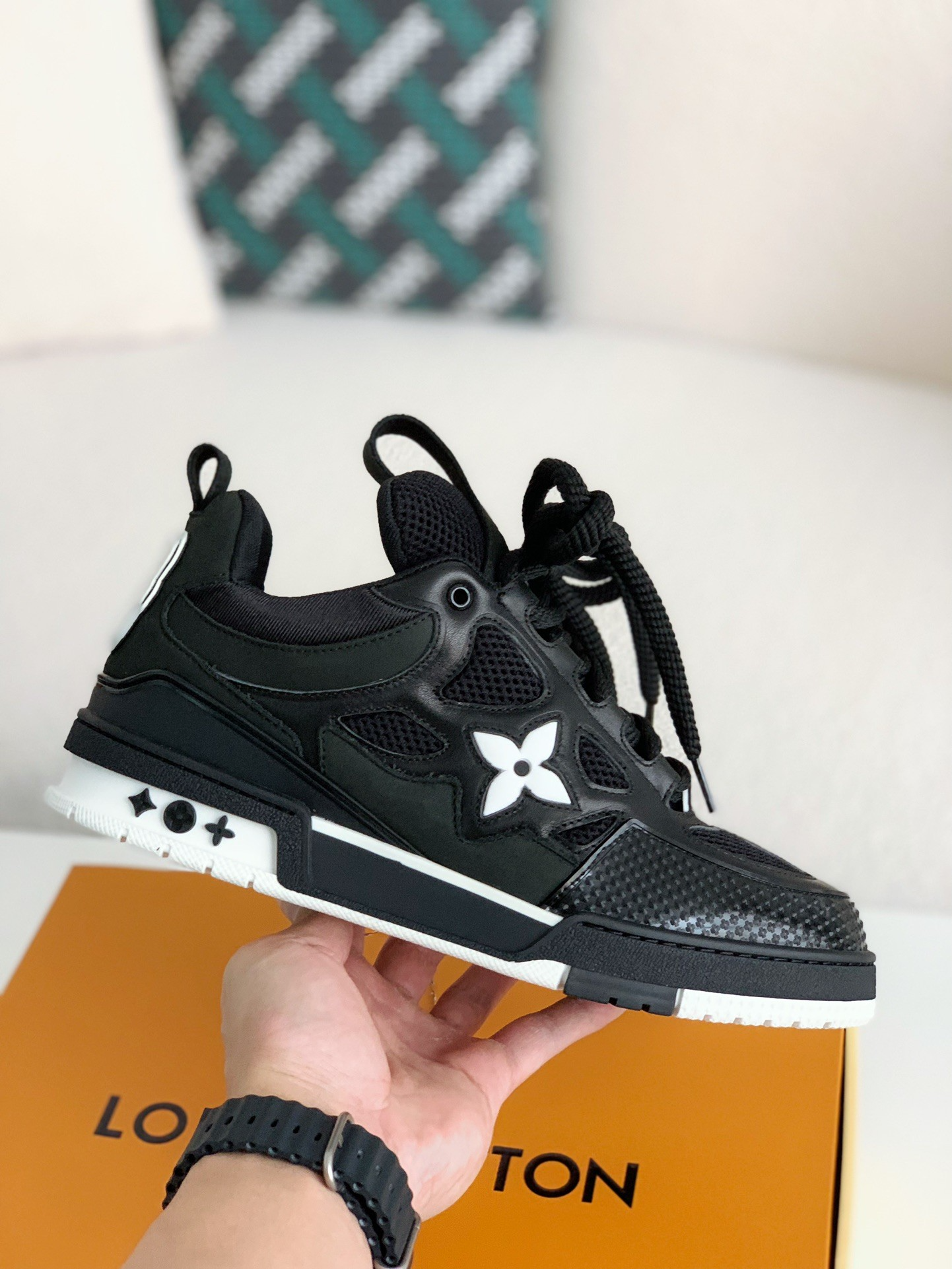 LV Skate Sneaker ‘Black’ – NICE SHOEUS