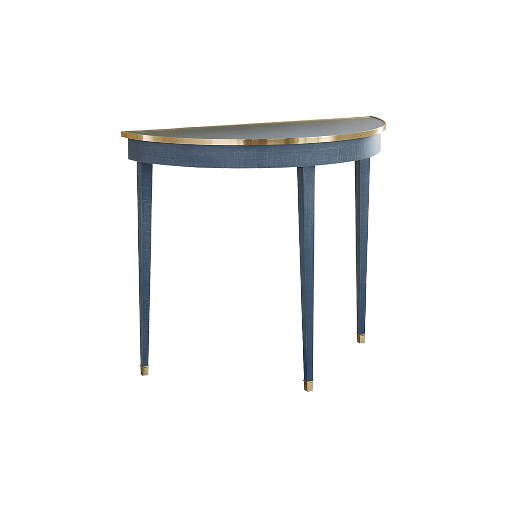 Chatham Demi Lune in Denim Blue Finish