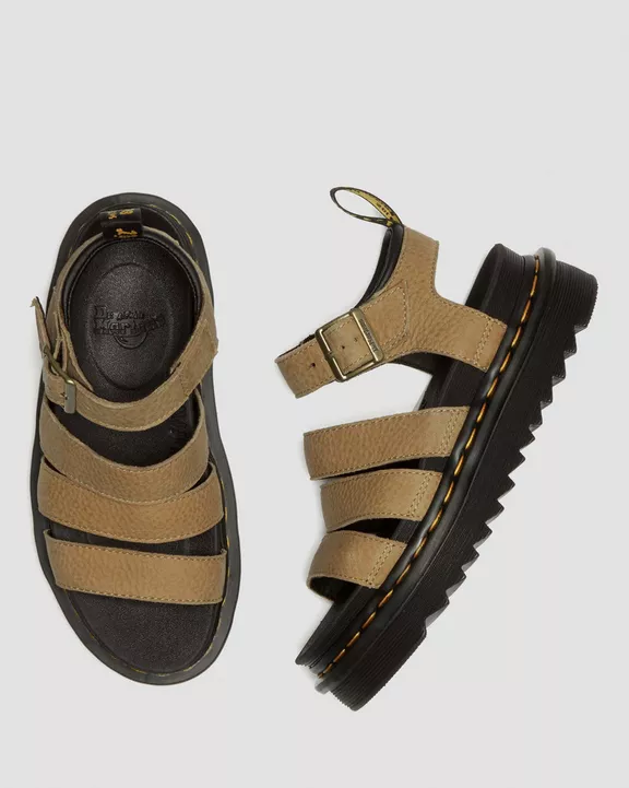 Blaire Tumbled Nubuck Sandals