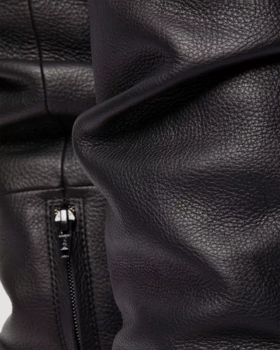 Kasey Virginia Leather Knee High Heeled Boots