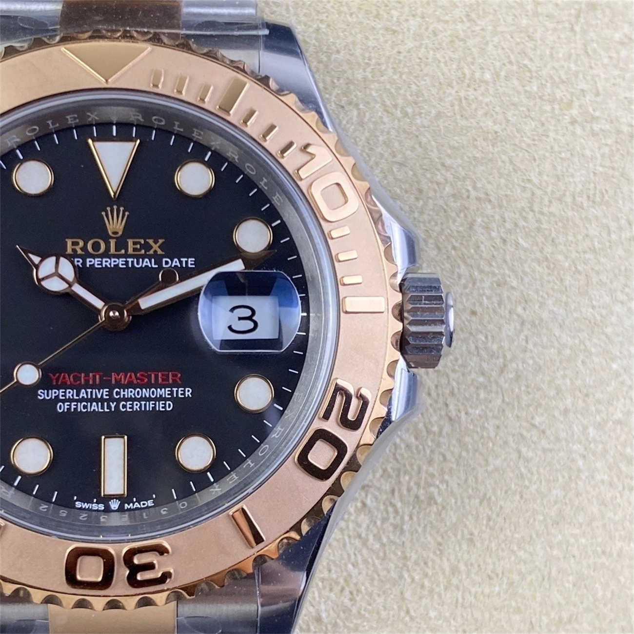 Rolex Yacht-Master Black Dial – Clean Factory 40mm Replica