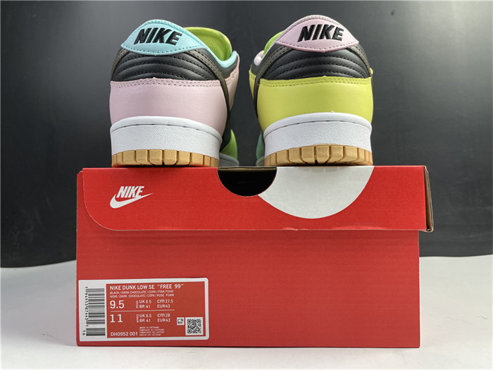 NK Dunk Low Free 99 Black DH0952-001