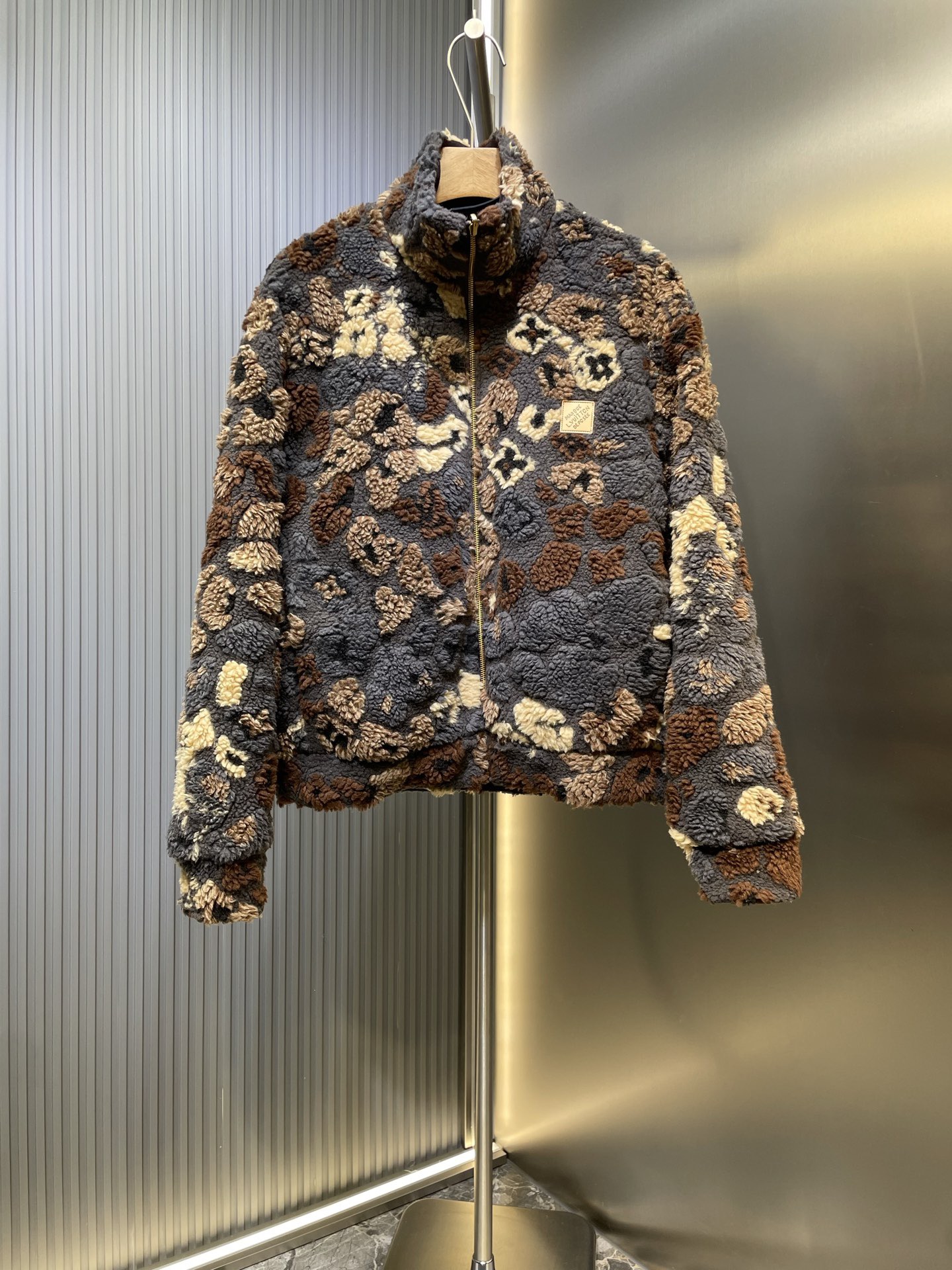 LV Reversible Shearling Jacket