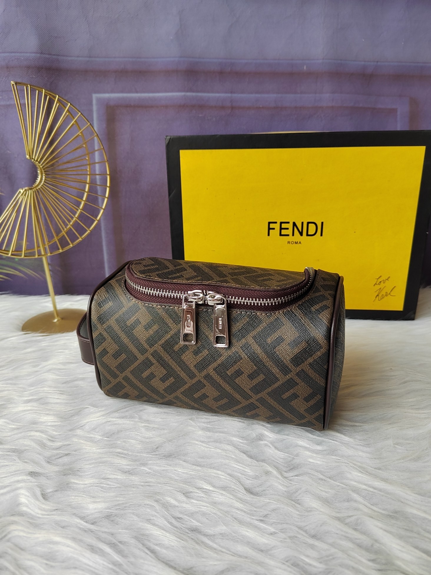 FD Makeup bag Size:25x13x13cm（Multiple colors）