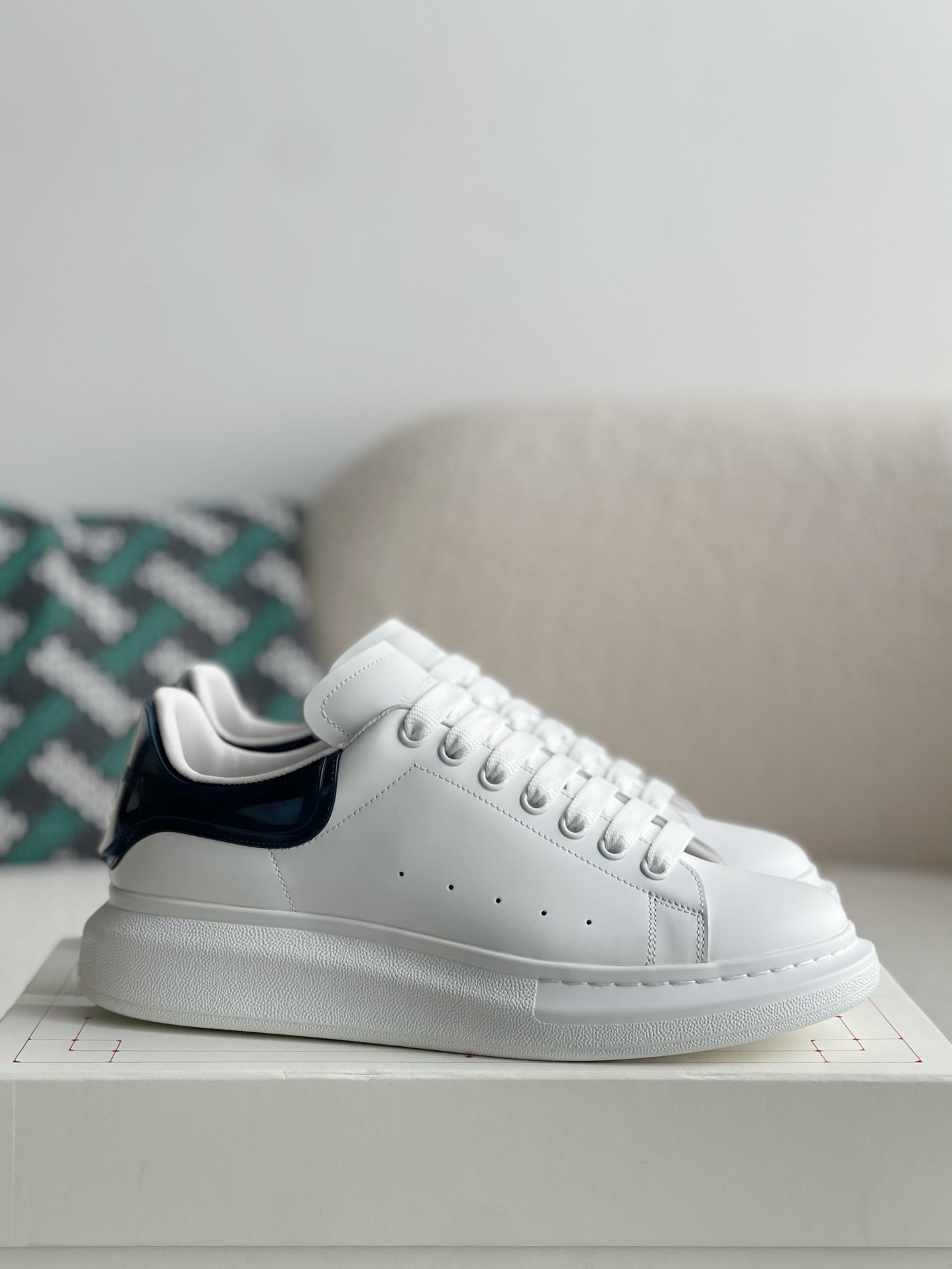 Alexander McQ MQ Jelly Dark Blue Tail Sneakers