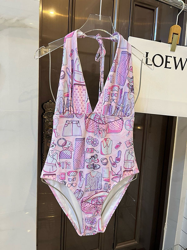 Sexy One-piece halter top Swimsuit YY-925530