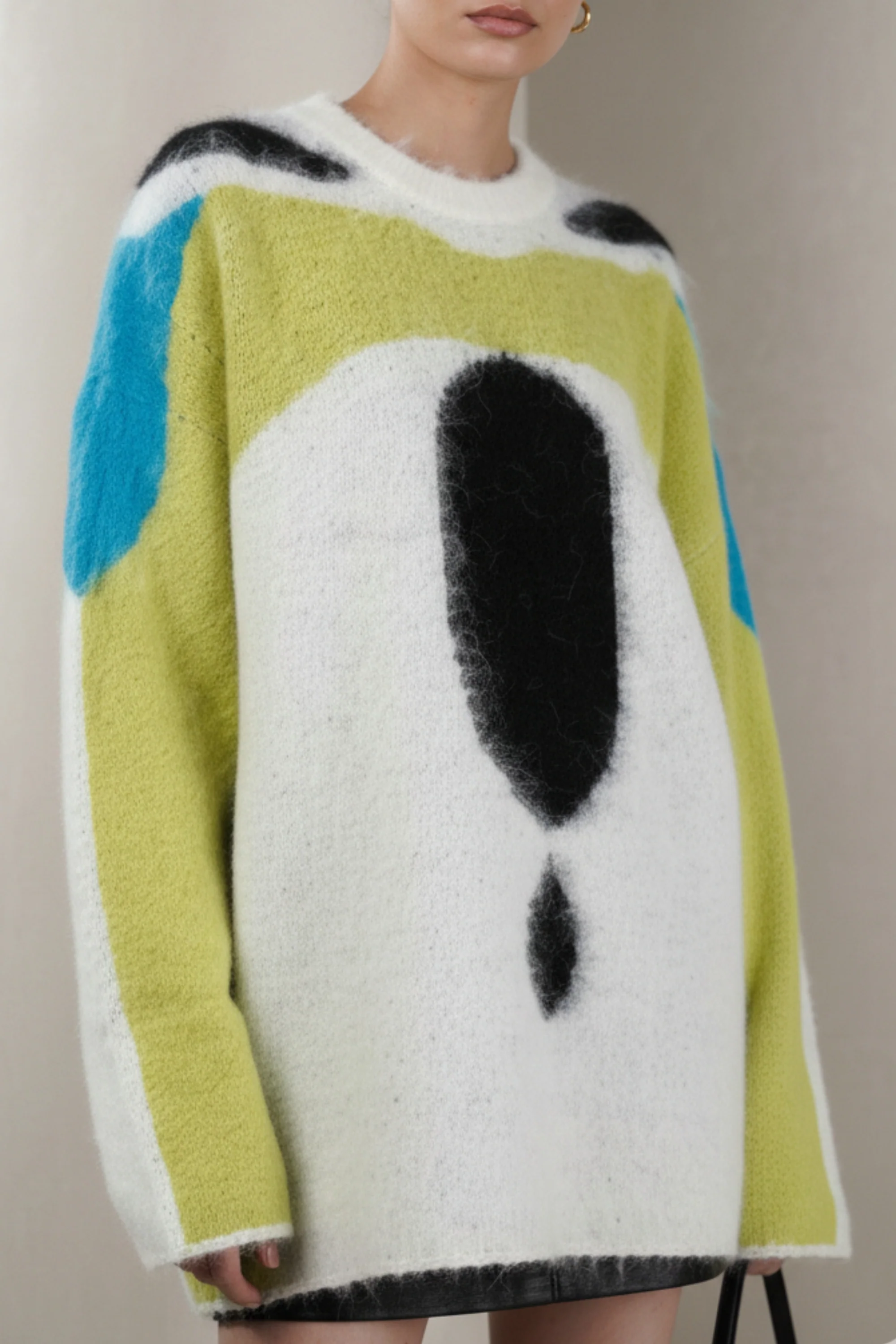 Snowy Cloud Oversized Sweater