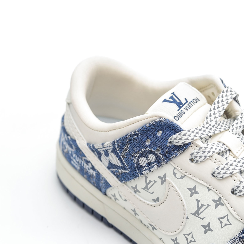 NK SB Dunk Low x Lois Vuton Monogram Denim Blue NNL24112202