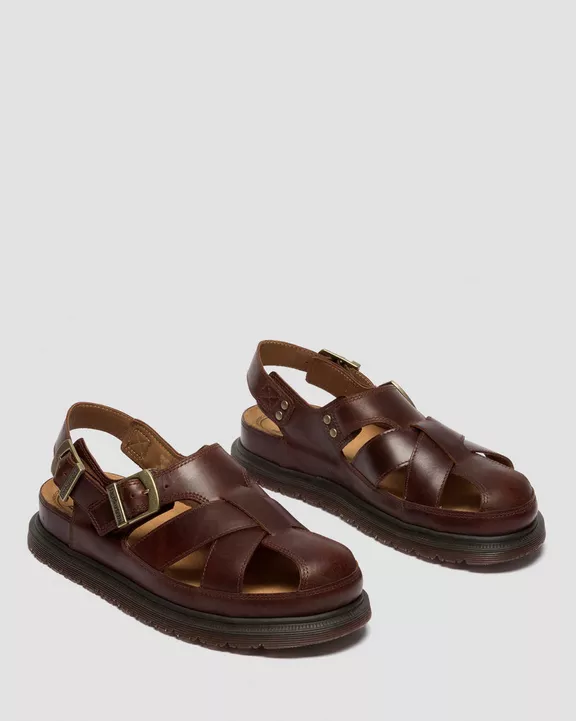 San Fisherman Leather Sandals