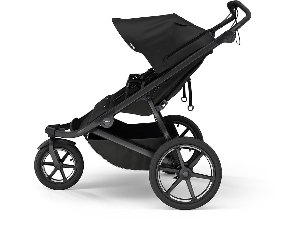 Thule Urban Glide 3 Double Jogging Stroller with NON-Magnetic Buckle- Black