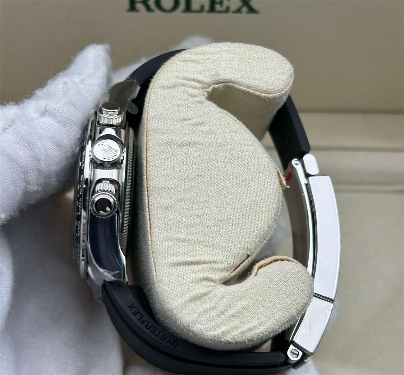 Rolex Daytona 126519LN Replica – Clean Factory White Gold Black Dial