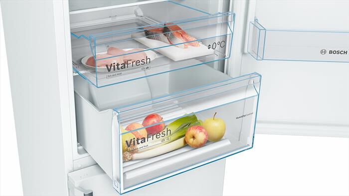 BOSCH - Frigorifero Combinato KGN39VWEQ Classe E 203x60 cm-Bianco