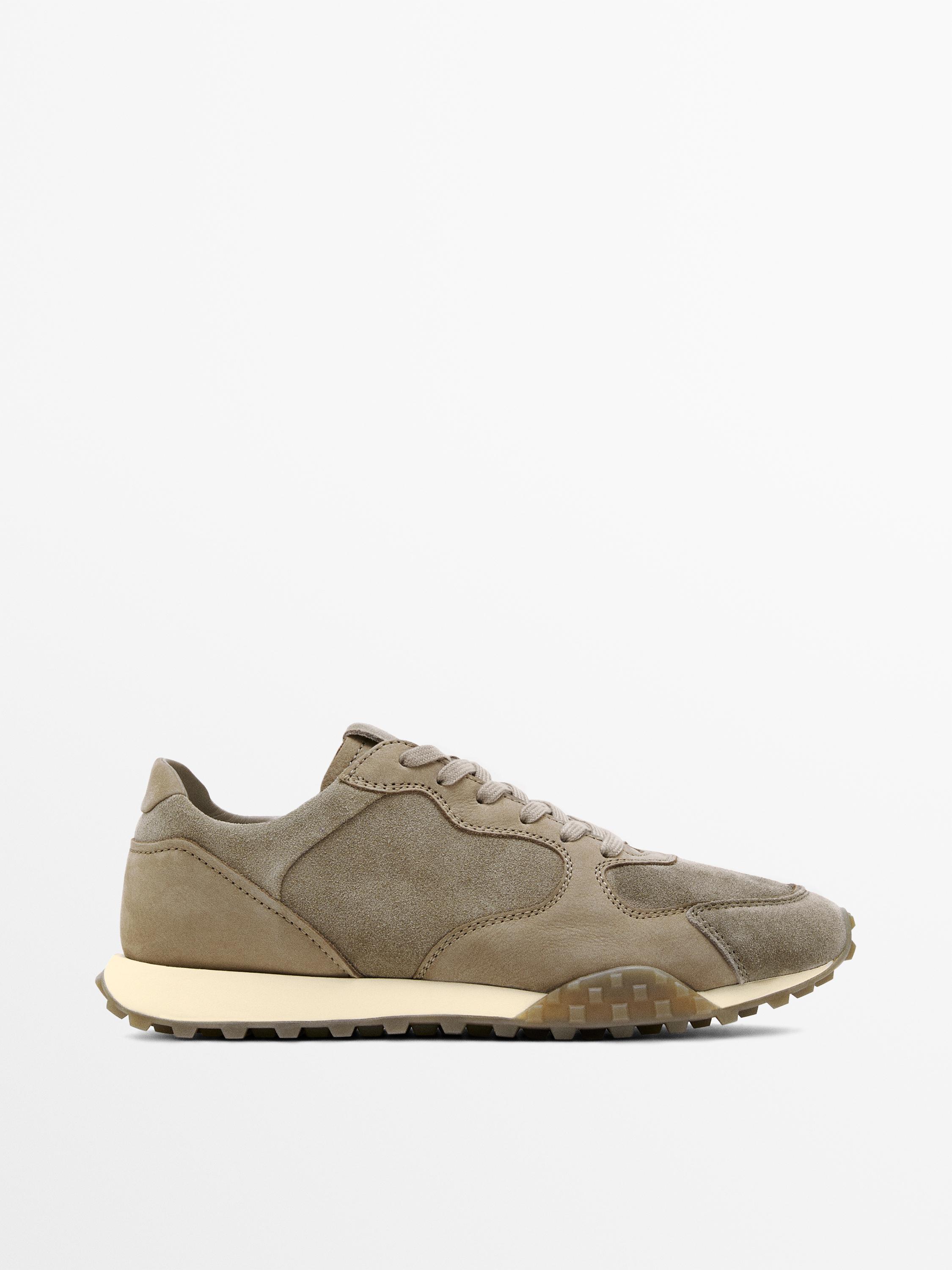 Deportivo piel combinado
