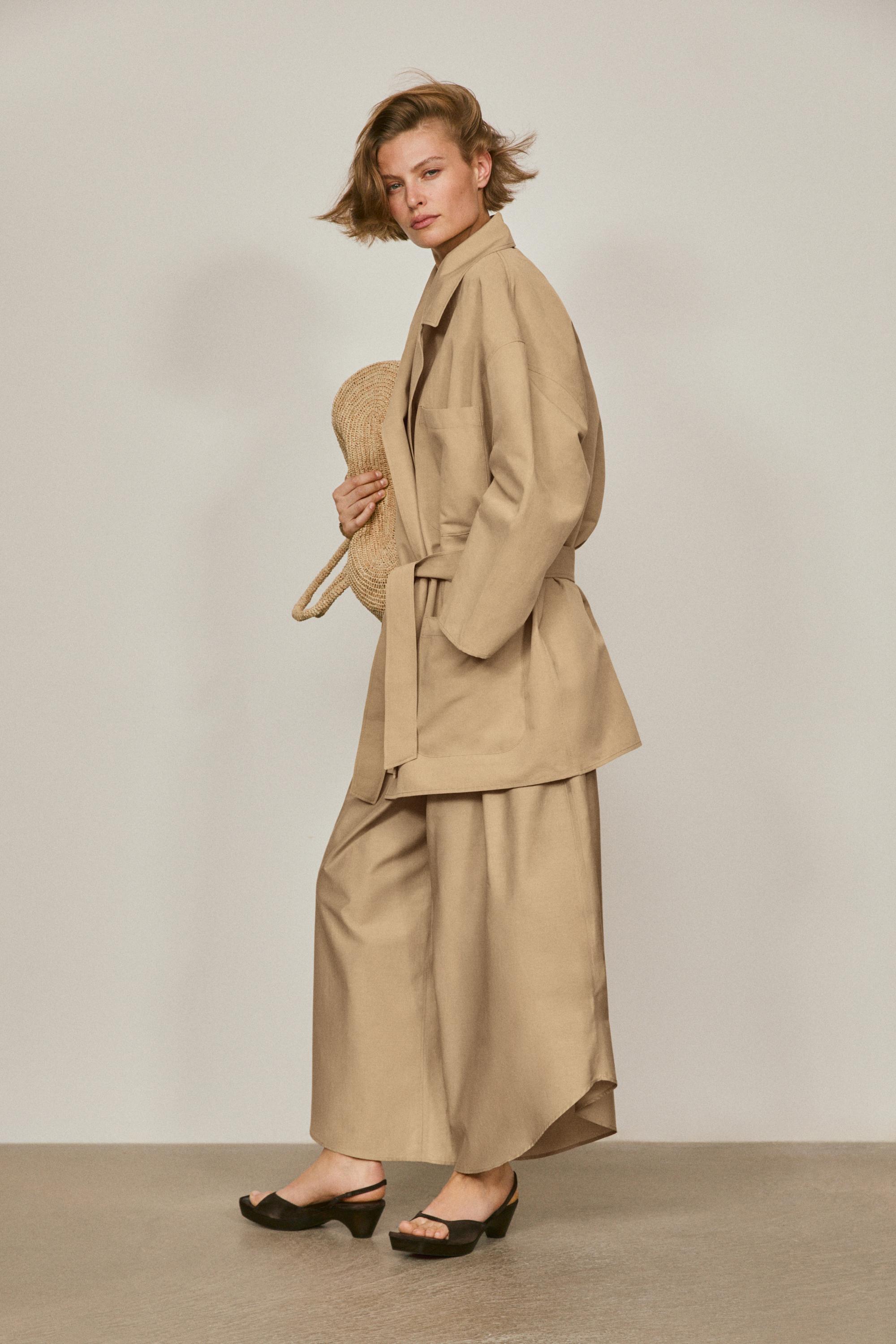 Chaqueta oversize algodón lino - LIMITED EDITION