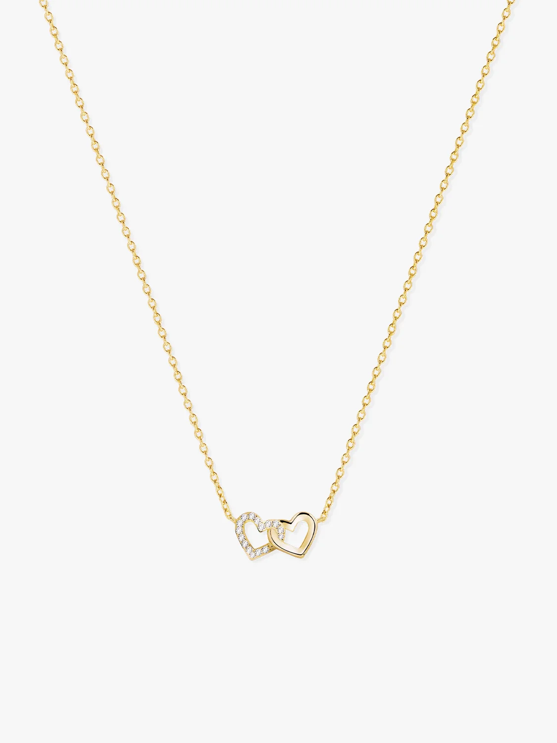 Heart Linked Necklace