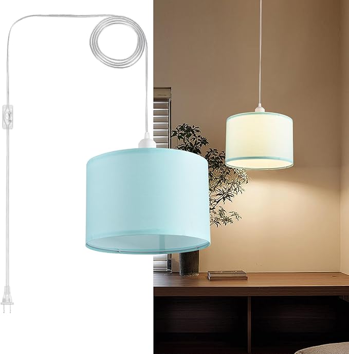 LUMISCAPE 2 Pack Plug in Pendant Light