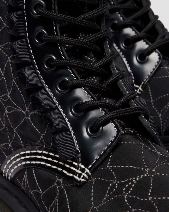 1460 Frill Leather Lace Up Boots