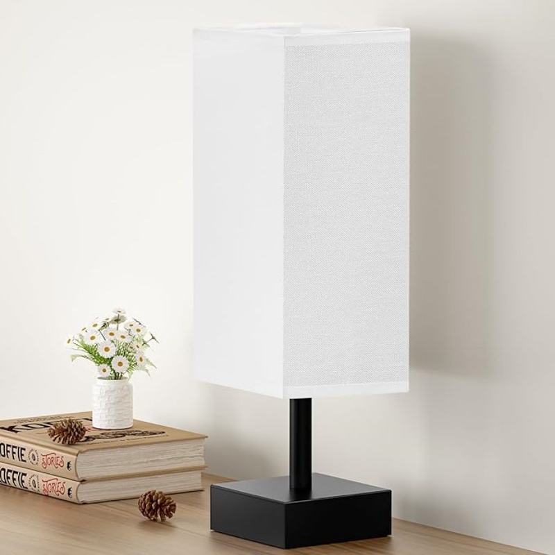 White Small Table Lamp