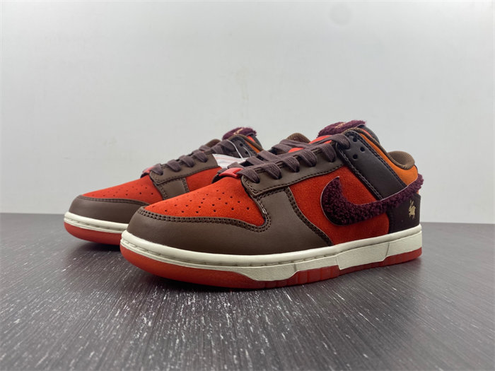NK Dunk Low Retro PRM Year of the Rabbit Light Crimson FD4203-661