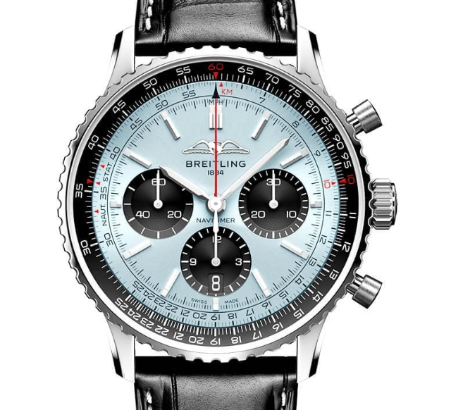 Breitling AB0138241C1A1 Navitimer B01 Blue Dial - Νew