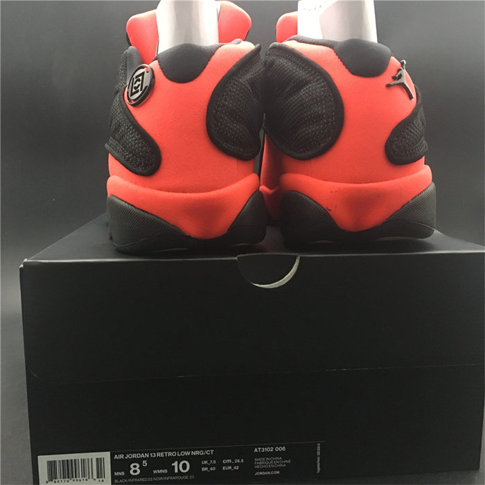 JRD 13 Retro Low CLOT Black Red AT3102-006