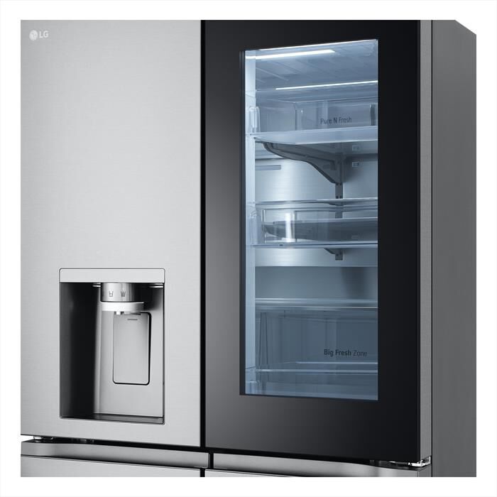 LG - Frigorifero 4 porte GMG960MBJE Classe E 638L-Argento
