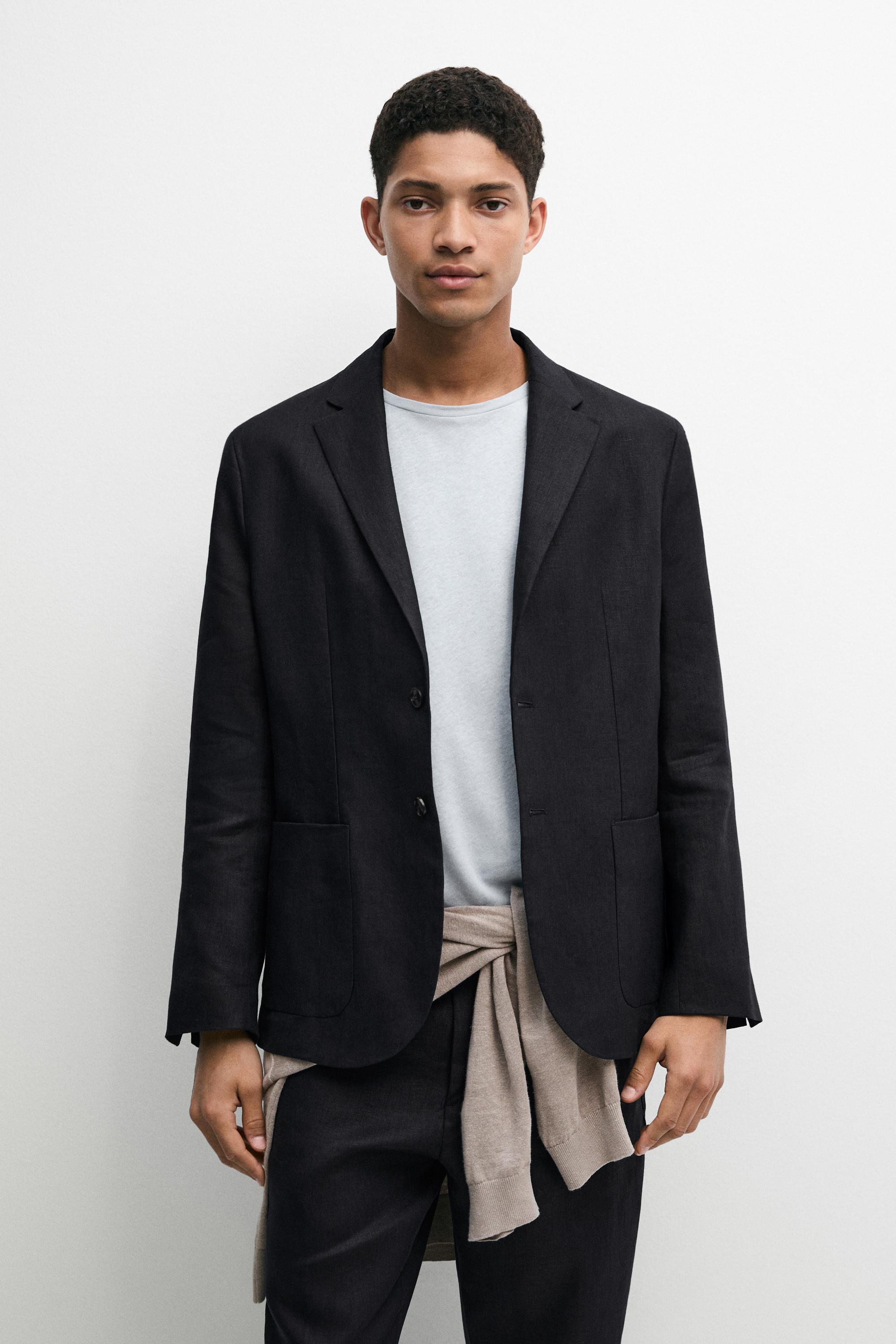 Americana traje 100% lino