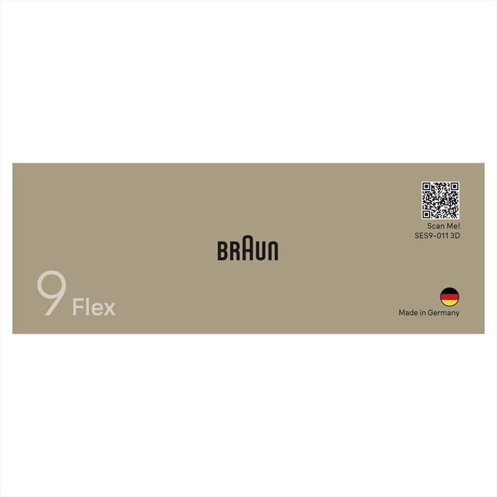BRAUN - Epilatore SILK-ÉPIL 9 9-011-BIANCO/ORO