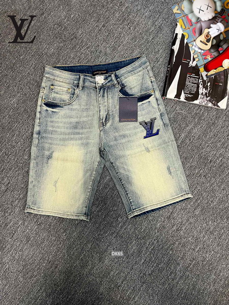 LV Jean shorts