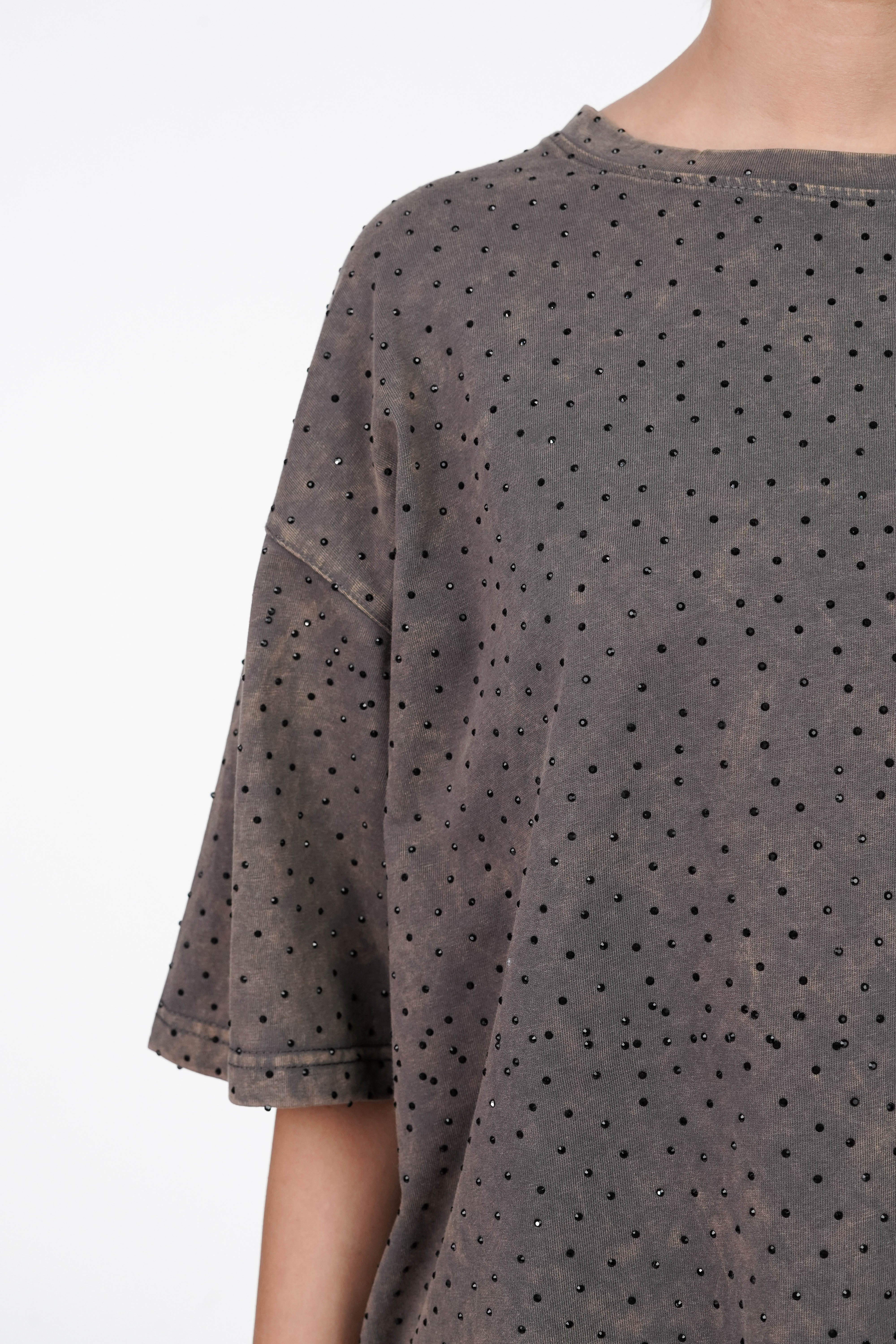 Ash Grey Sparkling T-shirt