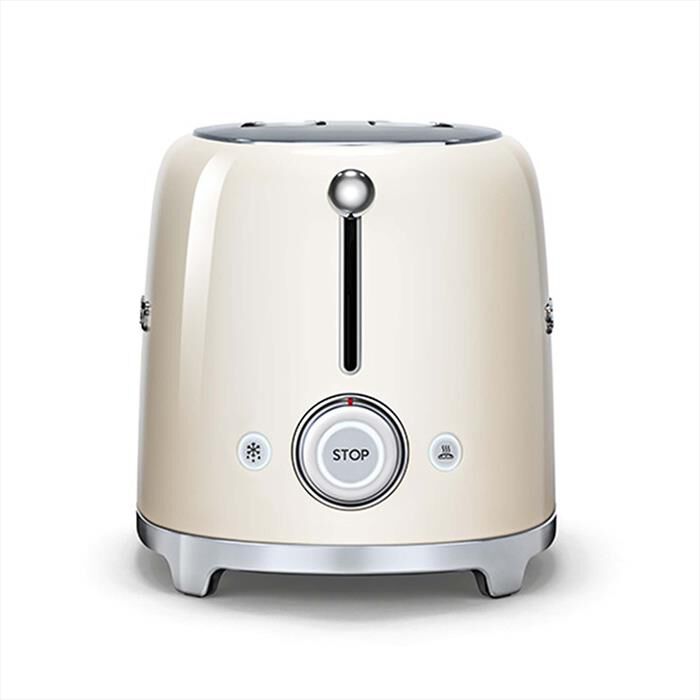 SMEG - Tostapane 50's Style  2x2 fette – TSF01CREU-panna