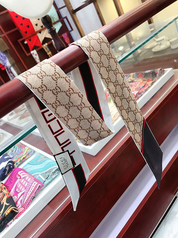 120x8cm Embroidery Handbag Ribbon Scarf Neck Bow WJ-987016