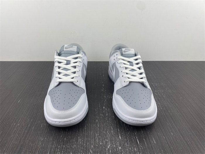 NK Dunk Low Retro White Grey  DJ6188-003