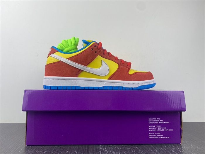 NK SB Dunk Low Pro Bart Simpson BQ6817-602