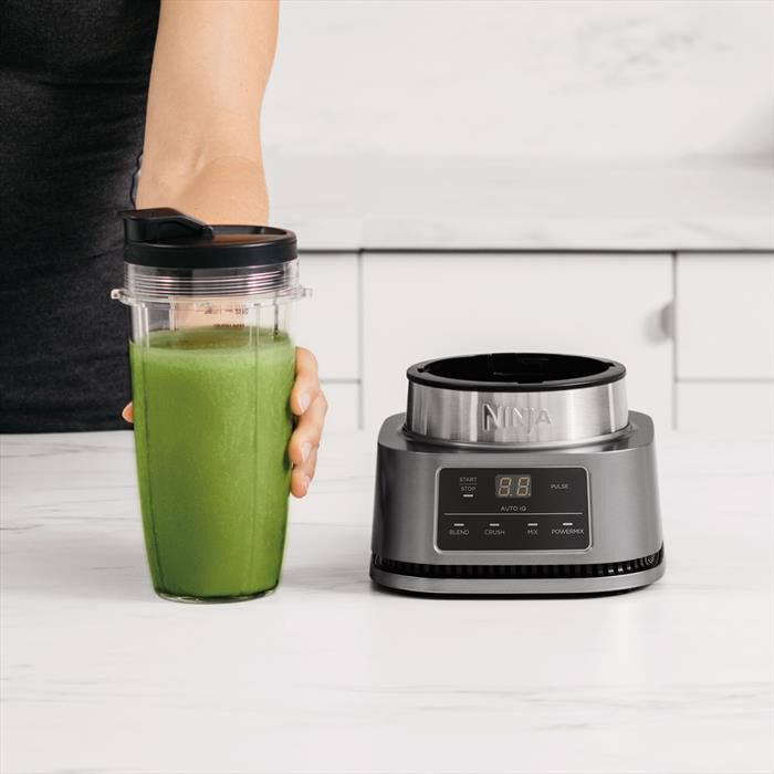 NINJA - Frullatore 2 in 1 POWER NUTRI CB100EU-GRIGIO/NERO