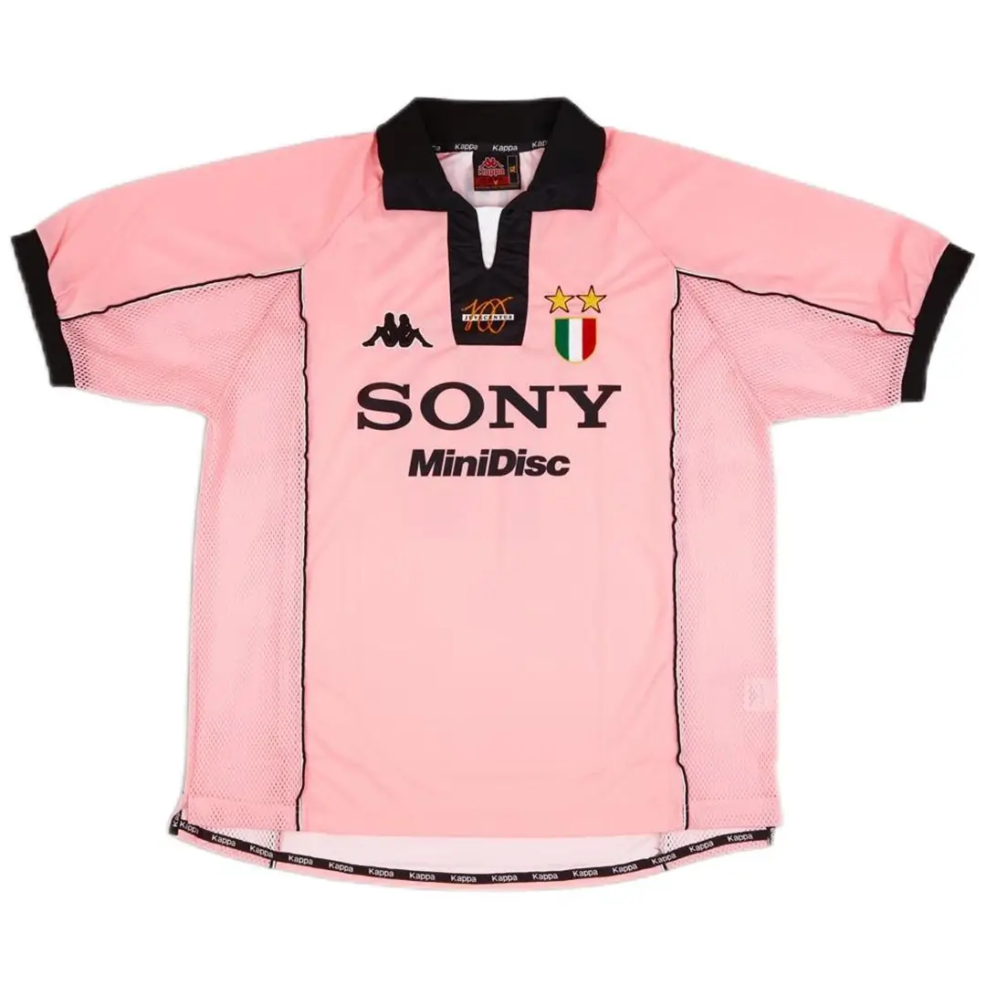 Zidane #21 Juventus 1997/98 Retro Away Soccer Jersey