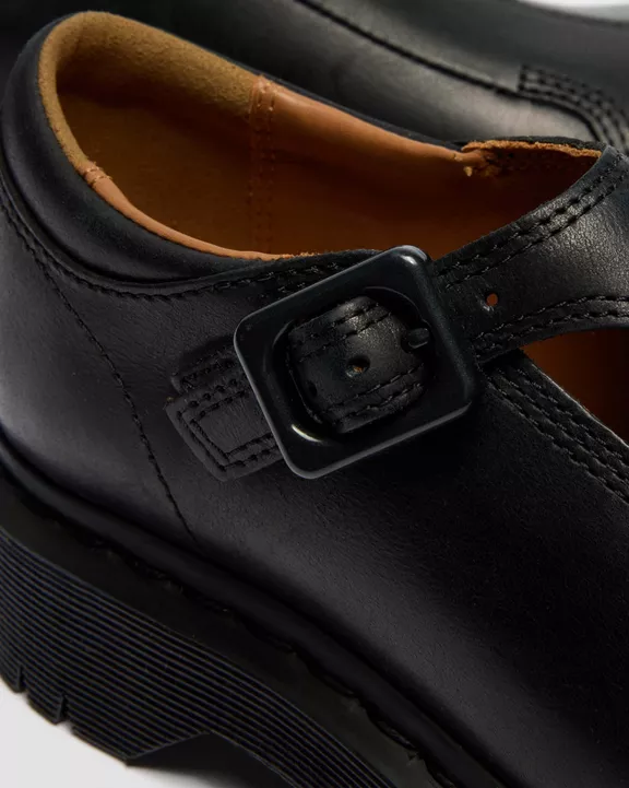 Rejena Mary Jane Old Harness Leather Shoes